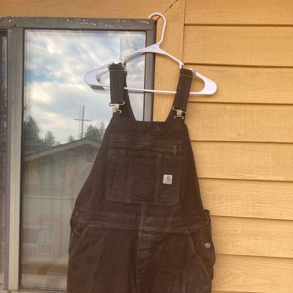 Carhartt Rugged Flex Double Front Bib Overalls!